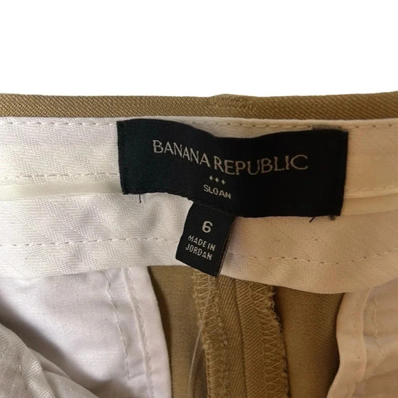 BR Factory SLOAN,vintage NWT pants,sz 6, mid rise,monoblock,career,preppy,retro - Picture 5 of 15